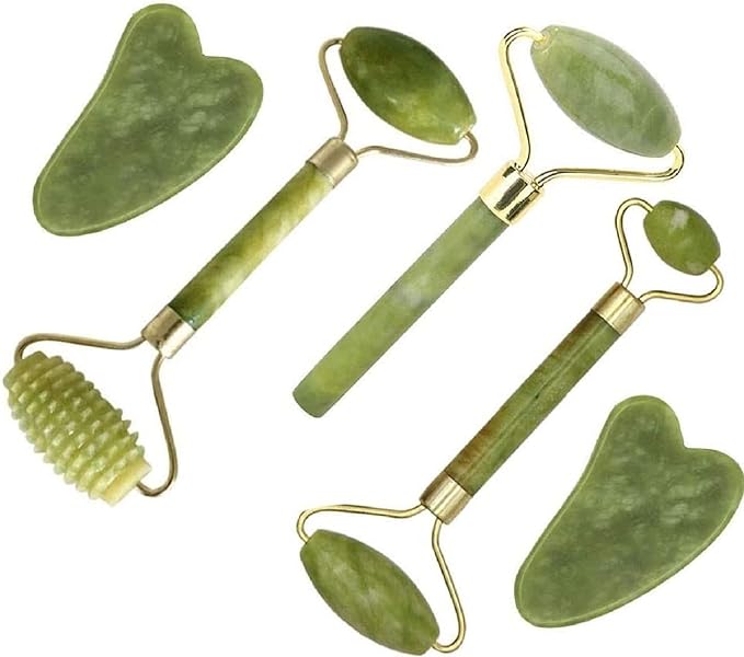 Jade Roller and Gua Sha Set